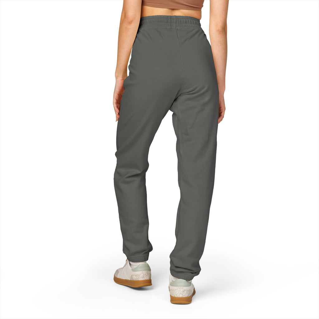 ATP Fleece Sweatpants — Side Script "Stay Grounded" Joggers