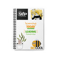 ATP Learning Today Leading Tomorrow Spiral Notebook — "Bee Cool" Motivational Journal