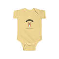 ATP  Infant Bodysuit - "Blessed" Puppy Design with "God Loves You John 3:16" Back