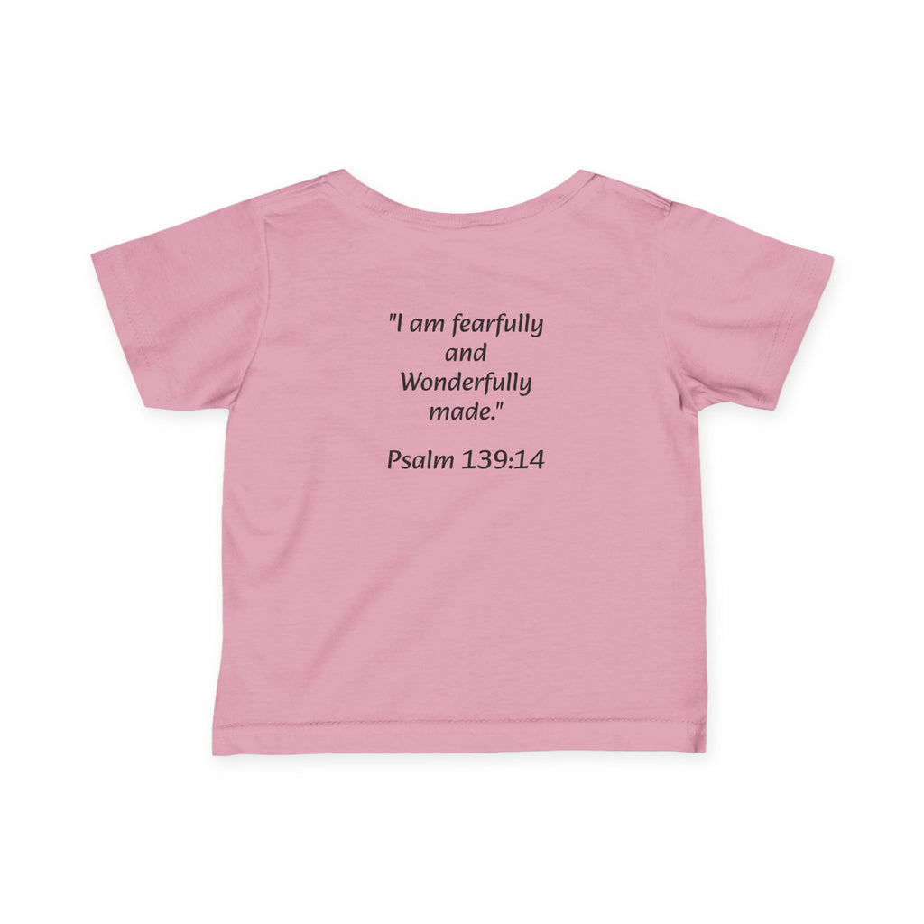 ATP Infant Tee — "Wonderfully Made" Psalm 139:14 Baby Shirt