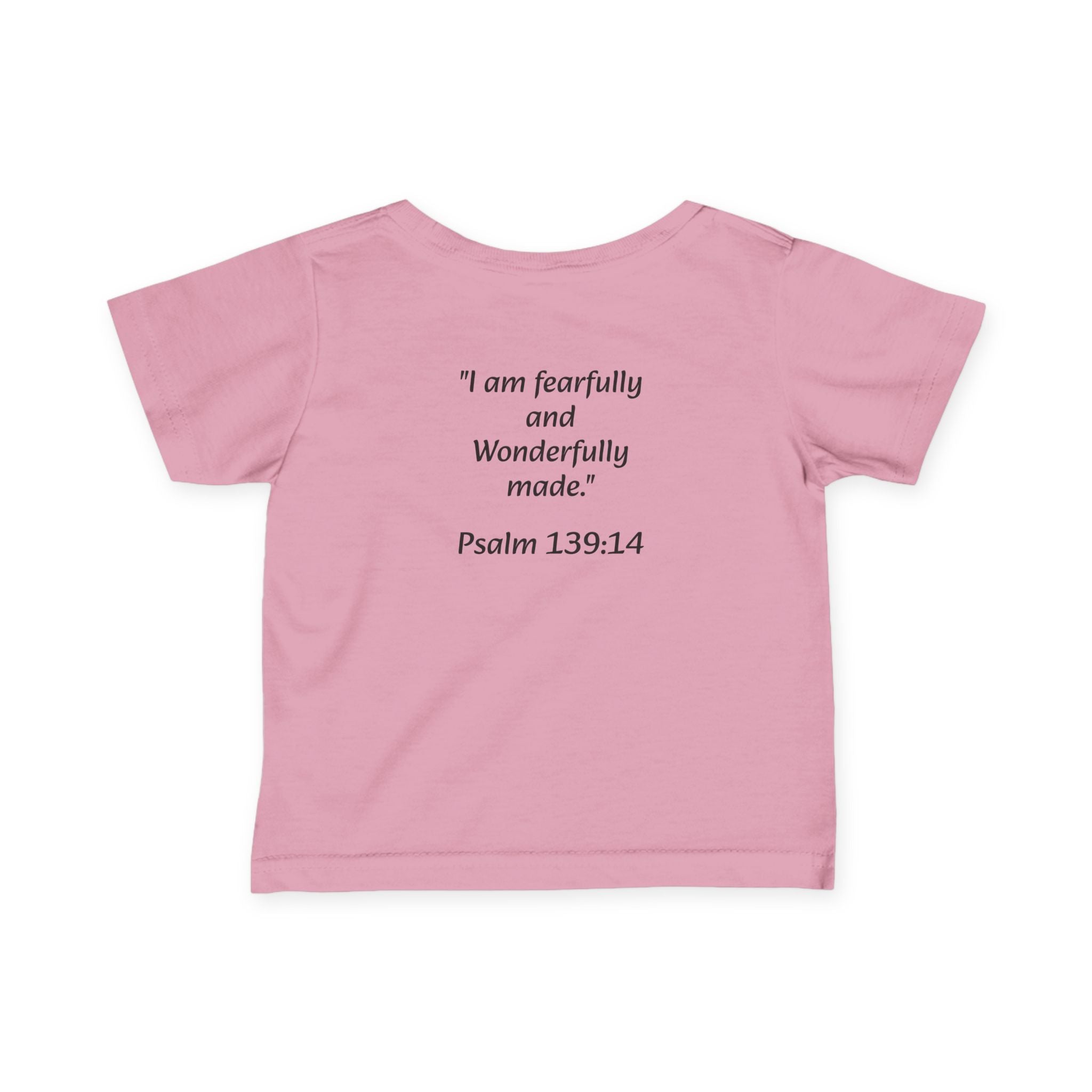 ATP Infant Tee — "Wonderfully Made" Psalm 139:14 Baby Shirt